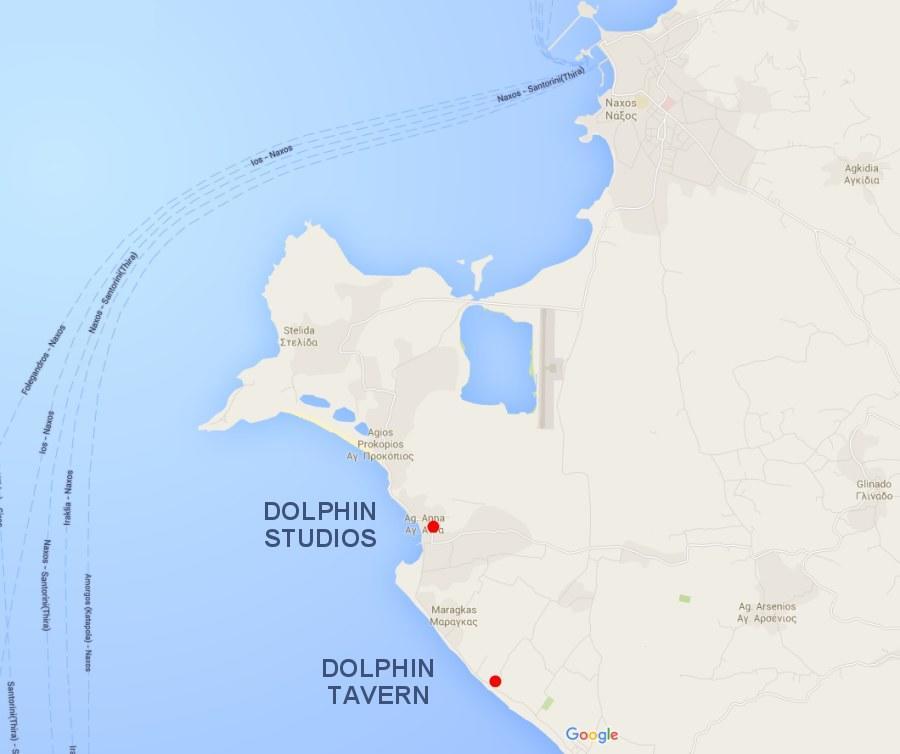 Dolphin Studios Agia Anna  Екстер'єр фото